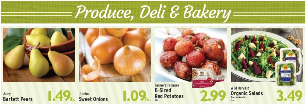 Produce, Deli, and Bakery