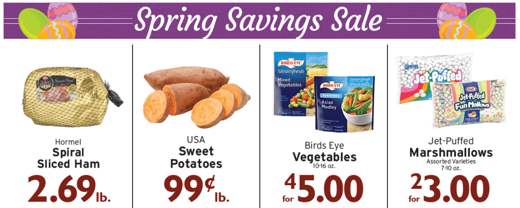 Spring Savings Sale