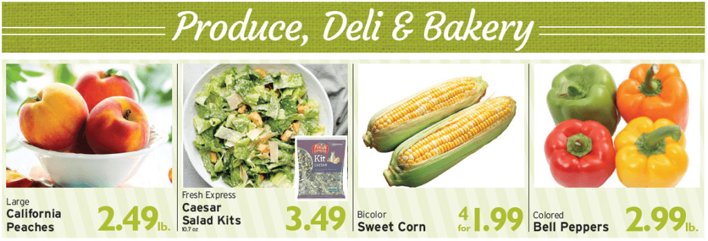 Produce, Deli, and Bakery