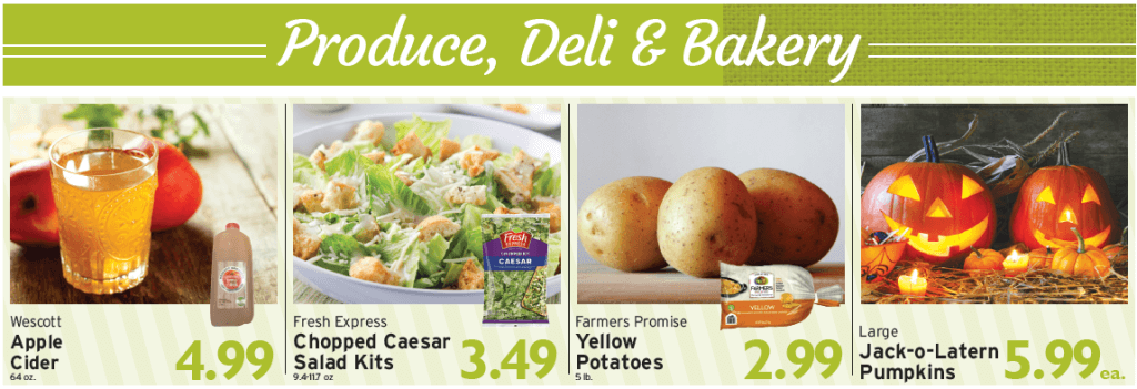 Produce, Deli, and Bakery