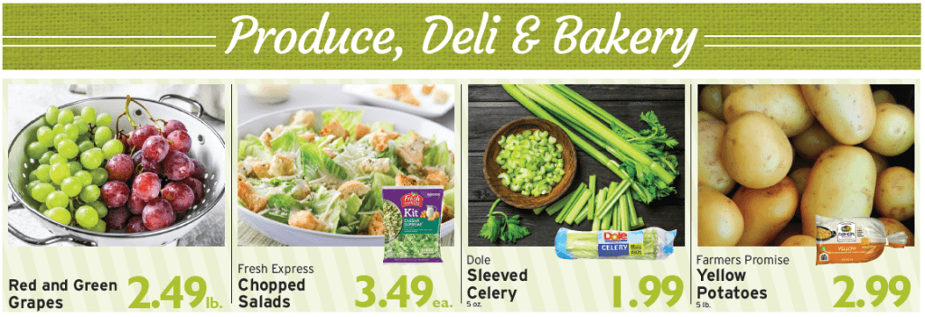 Produce, Deli, and Bakery