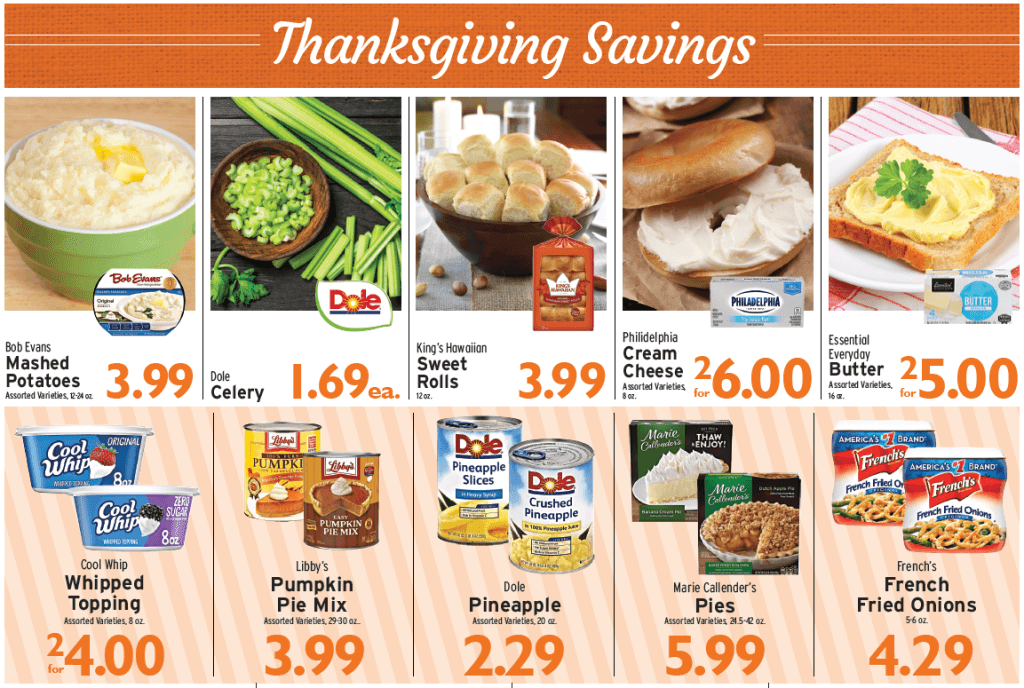 Thanksgiving Savings