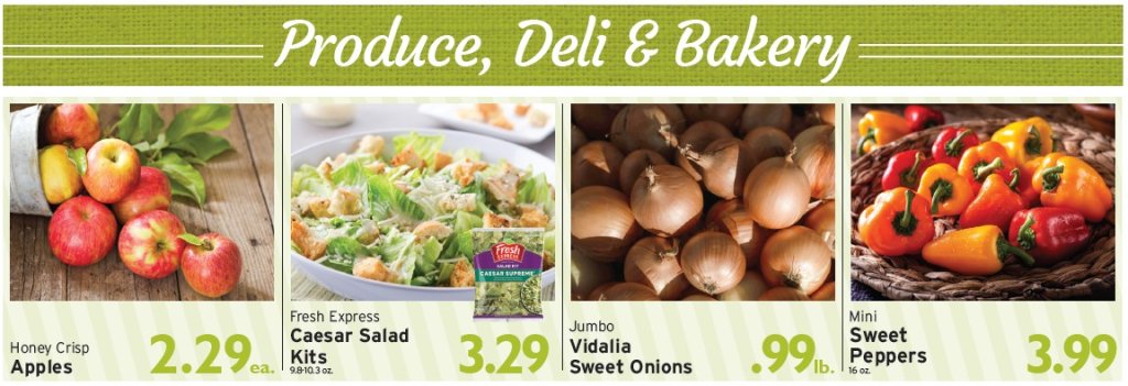 Produce, Deli, and Bakery