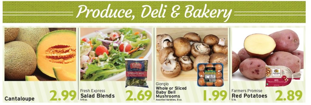 Produce, Deli, and Bakery